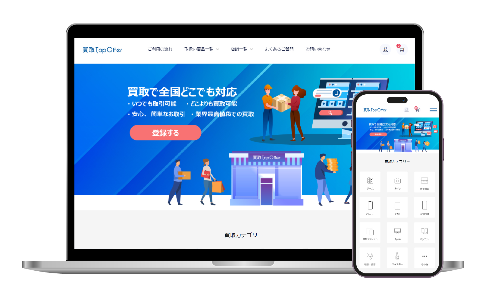 買取TopOffer／株式会社スペックユニオン